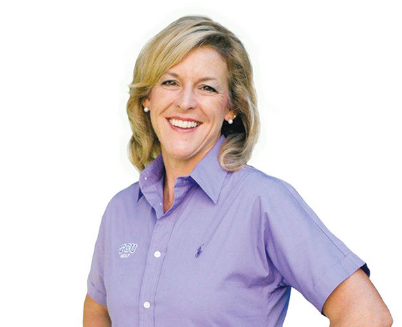 Q&A with ... Angie Ravaioli-Larkin, women's golf - TCU Magazine