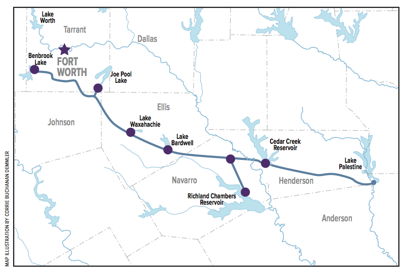 integrated pipeline map