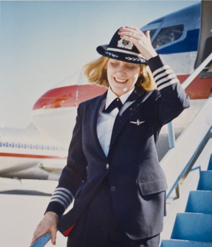 Beverley Bass became American Airlines’ first female captain in October 1986. Photo Courtesy of Beverley Bass