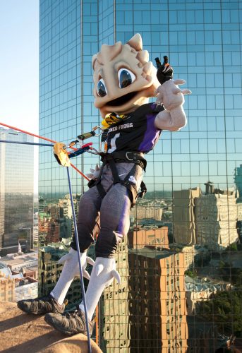 SuperFrog rappel downtown Fort Worth