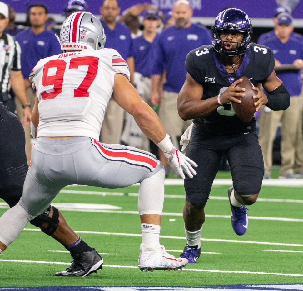 Shawn Robinson — Have patience with the quarterback TCU Magazine