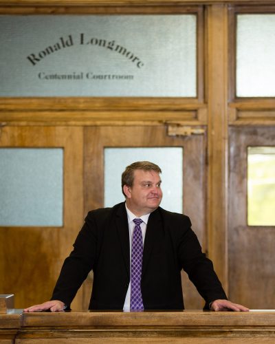 John Thomas, an attorney with the Bonneville County Public Defender's Office, represented an Idaho man for a decade before securing his release from prison at a final hearing in March 2017. Photo by Otto Kitsinger