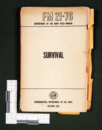A pragmatic 1957 U.S. Army survival manual inspired 25 new illustrations by Nicholas Bontrager, assistant professor of art. Courtesy of Nicholas Bontrager