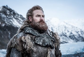 In Game of Thrones, Tormund Giantsbane (Kristofer Hivju) is one of the Wildlings who lives beyond the Wall. Courtesy of HBO | Helen Sloan
