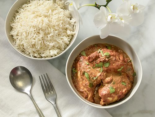 Urvashi Pitre's recipe for Instant Pot butter chicken cracked a code to faster Indian cooking. Courtesy of Urvashi Pitre | Photo by Roger Gorman