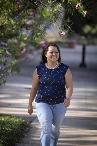 The oldest sister Thi Nguyen said she almost dropped out of TCU because of the intense culture shock. Photo by Joyce Marshall