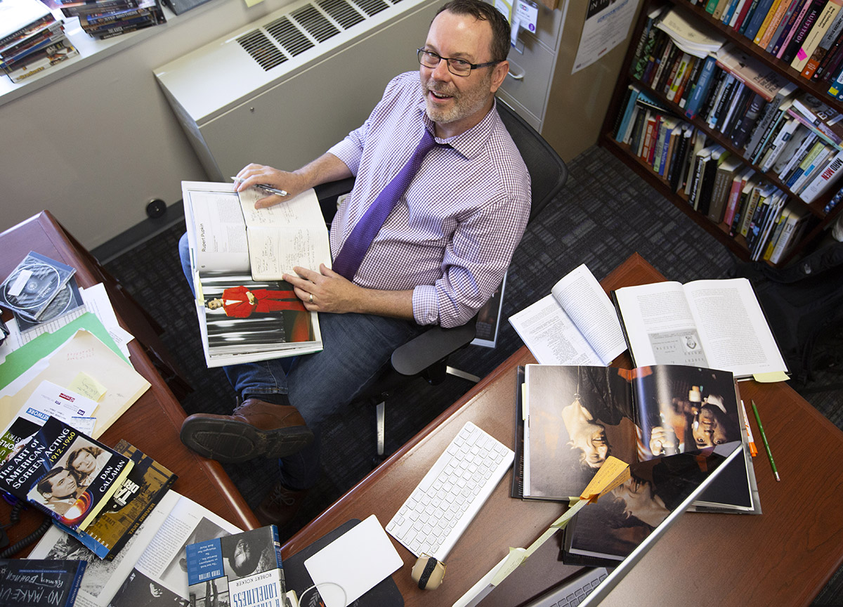 Film scholar R. Colin Tait, above, has written books on director Steven Soderbergh and actor Robert De Niro. Photo by Joyce Marshall