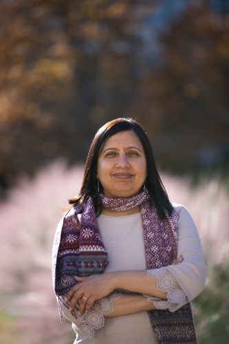Aesha John, assistant professor of social work says, "An individual can only be so resilient if there are no resources or political support." Photo by Rodger Mallison