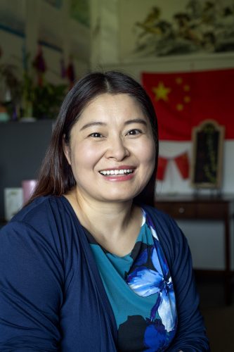 Guangyan Chen was teaching Chines as a foreign language in her native China when she noticed her American students didn't have a basic understanding of Chinese culture. Photo by Jeffrey McWhorter