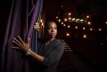 Stacie McCormick hopes to shed light on what books can’t show: How the institution of slavery affected the physical bodies of its victims. Photo by Joyce Marshall