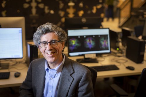 Richard Davidson is the keynote speaker of the Ronald E. Moore Humanities Symposium, March 25, 2020, at TCU. Photo by Andy Manis