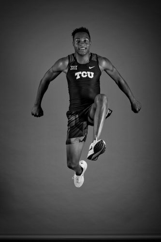 Teaching athletes like triple jumper Chengetayi "Du" Mapaya to move correctly helps prevent injury. Photo by Ross Hailey