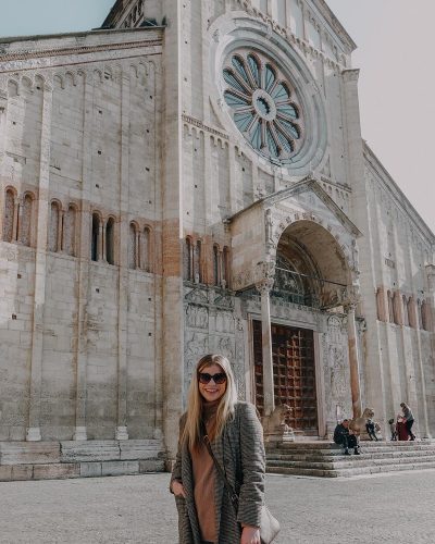 Lindi Goff was spending the semester in Florence, Italy, when the coronavirus spread to Europe. Courtesy of Lindi Goff