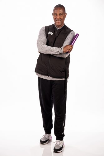 TCU Track Coach Darryl Anderson photographed in studio 12/3/19 by Glen E. Ellman