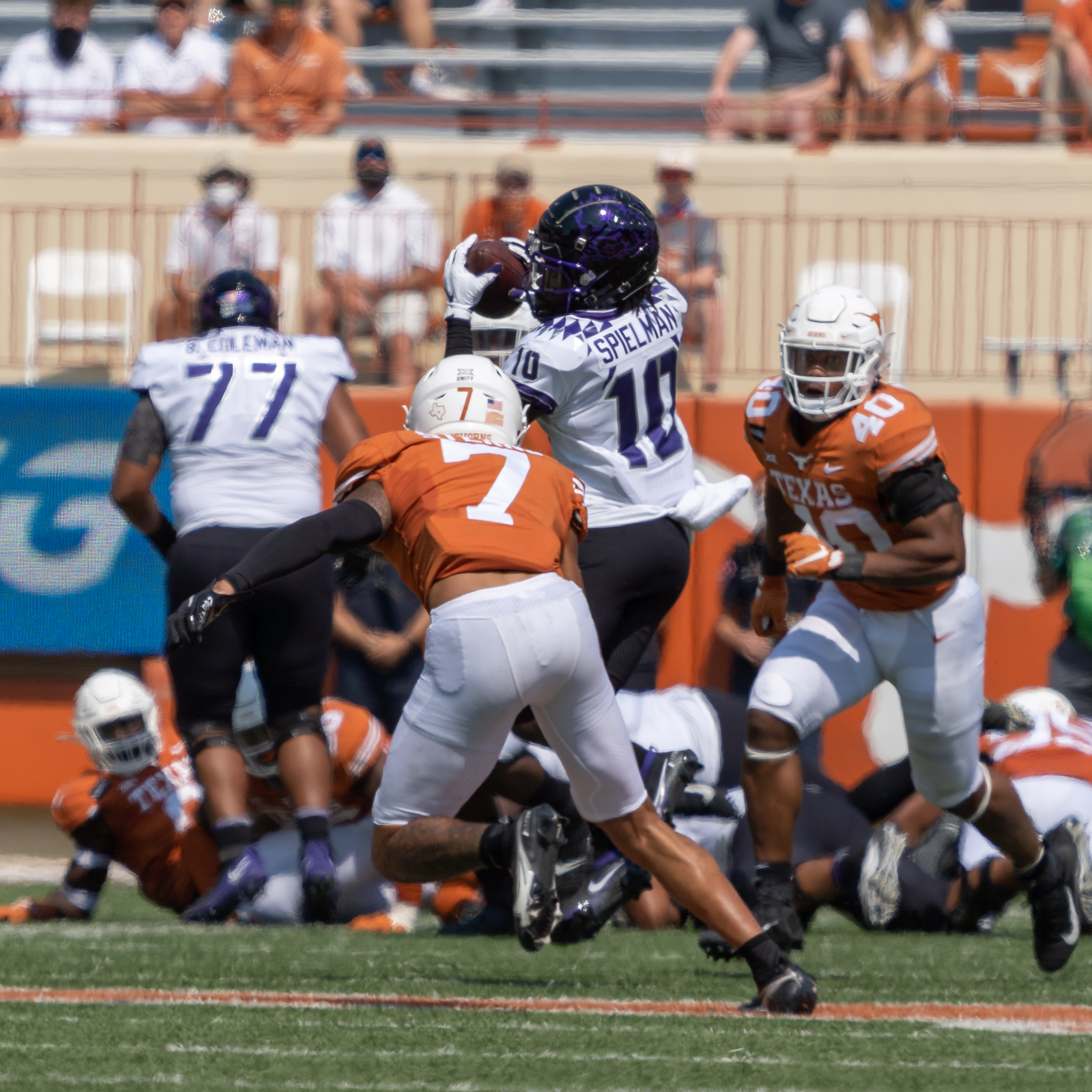 TCU Football safety Trevon Moehrig selected by the Raiders in the second  round of the NFL Draft, Pick #43 - Frogs O' War