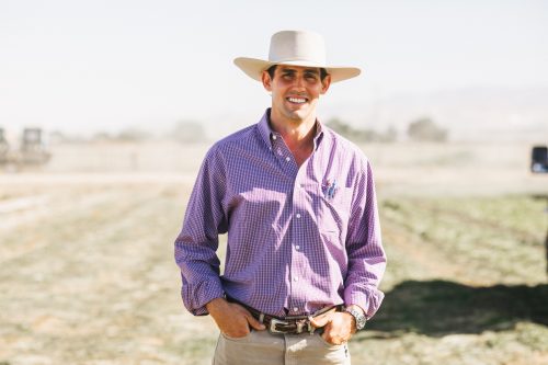 John Moore III is a fourth generation farmer at his family farm in Arvin, CA