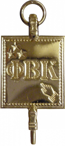 To be considered for Phi Beta Kappa, students must have excellent grades in studies showing a breadth of knowledge in the liberal arts. Most initiates are juniors and seniors, and graduate students are sometimes invited. Photo by Avraham (Wikimedia Commons), CC BY-SA 3.0 US
