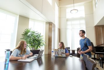 General stock imagery of classrooms and campus life shot on Thursday, March 21, 2019, at Texas Christian University in Fort Worth, Texas. (AP Photo/Jeffrey McWhorter)..