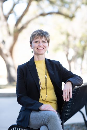 Jeannine Gailey, professor of sociology and anthropology in TCU's AddRan College of Liberal Arts. Professor Gailey's research focuses on sociology of the body, fat studies, gender and sexuality. Photo by Carolyn Cruz, March 16, 2022