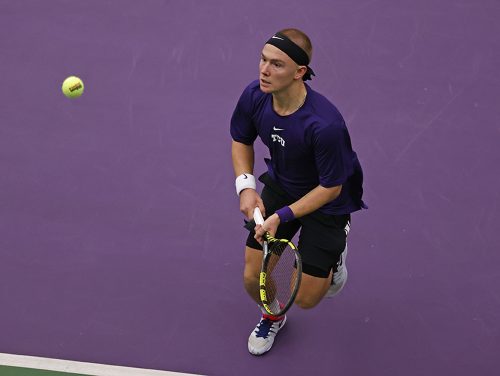 TCU vs Tennessee mens tennis in Fort Worth, TX on January 16 2022 Photo by Gregg Ellman